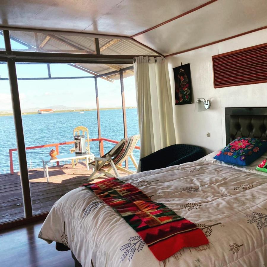 Sol Del Titicaca Lodge Урос Экстерьер фото